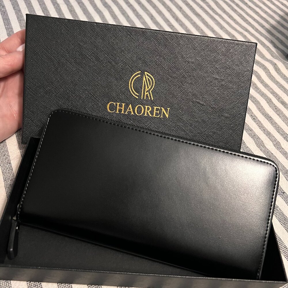 NEW Vegan Black Wallet
